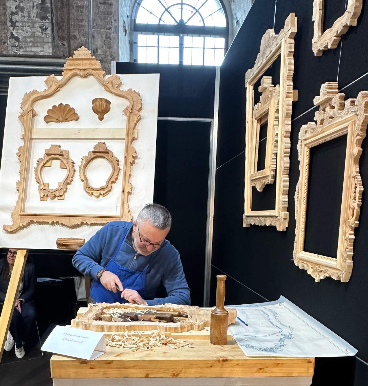 Le cornici di legno di Giuliano Brollo