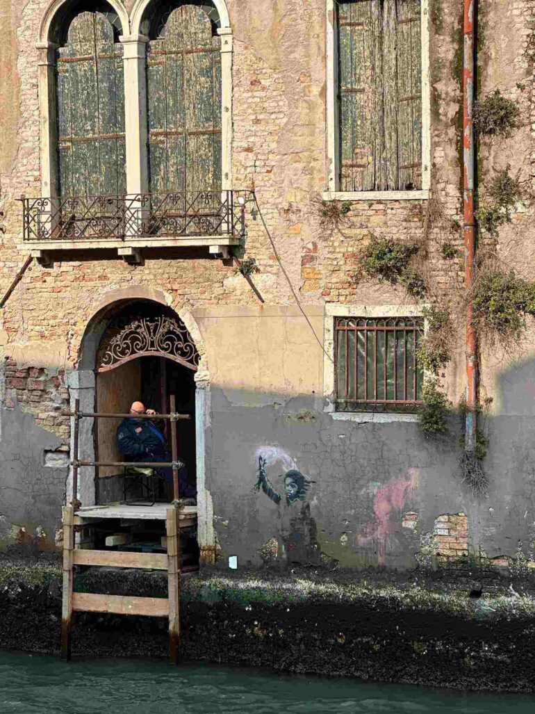 Banksy, Palazzo San Pantalon