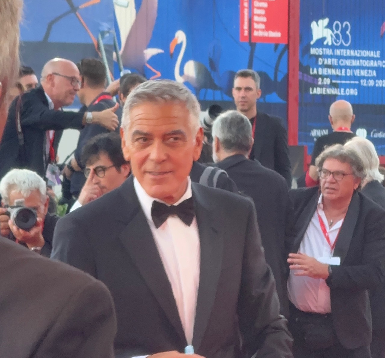 George Clooney Venezia 83